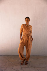 Funga Camel Wrap Top