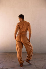 Funga Camel Wrap Top
