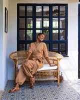 Funga Camel Wrap Top