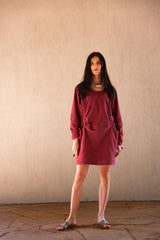 Wingu Burgundy Top