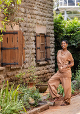 Tunda Camel Trousers
