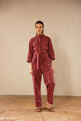 Gabby Jumpsuit Burgundy