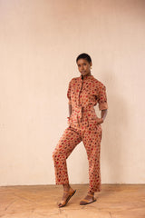 Gabby Jumpsuit Camel